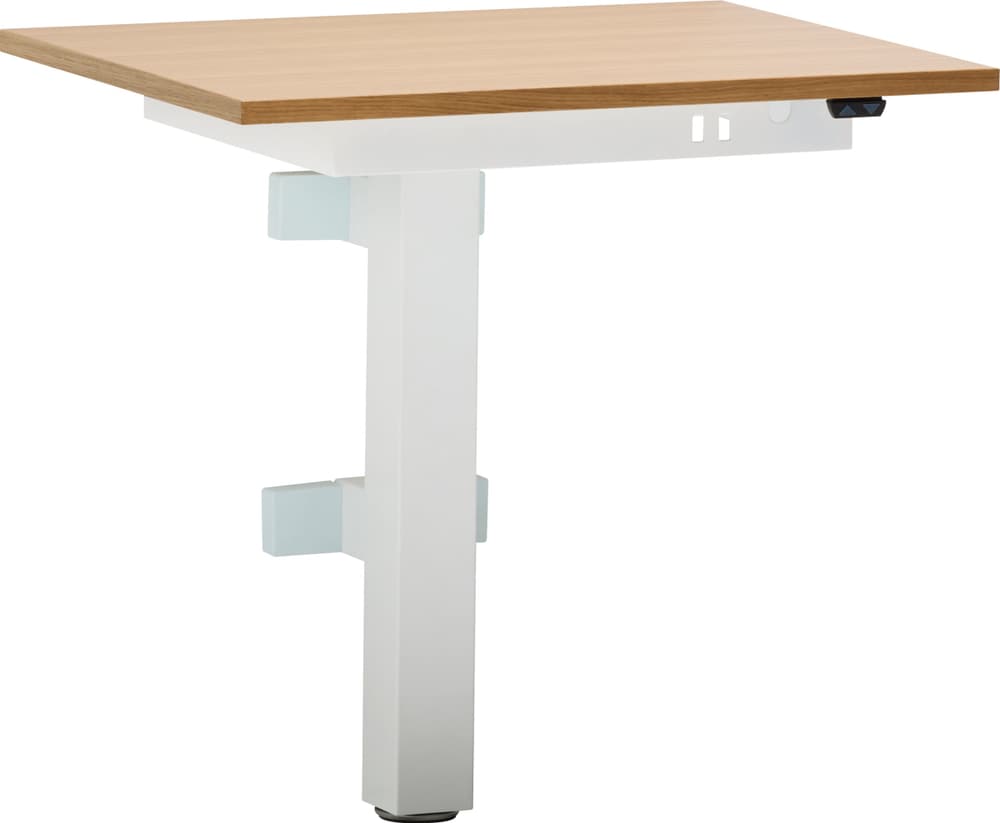 FLEXCUBE Tavolo da parete regolabile in altezza 401927700000 Dimensioni L: 65.0 cm x P: 50.0 cm x A: 62.5 cm Colore Quercia N. figura 1