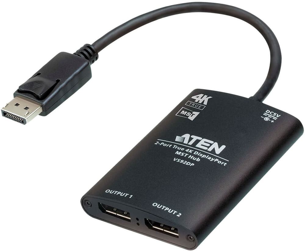 2-Port Signalsplitter VS92DP True 4K Video Adapter ATEN 785300192483 Bild Nr. 1