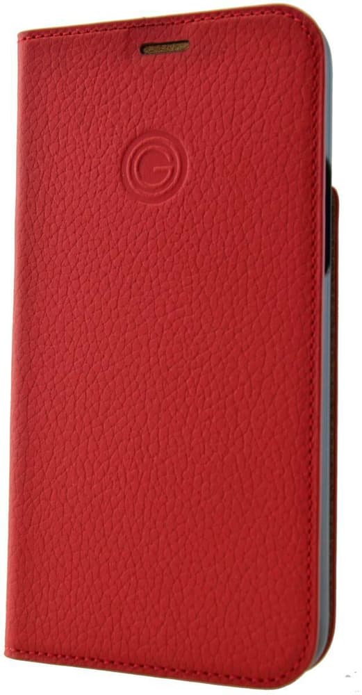 Book-Cover en cuir véritable Marc swiss red Coque smartphone MiKE GALELi 798800101088 Photo no. 1