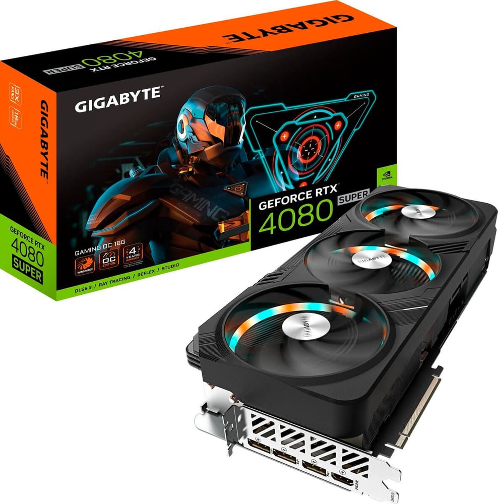 GeForce RTX 4080 SUPER GAMING OC 16 GB Grafikkarte Giga-Byte 785302434029 Bild Nr. 1