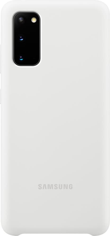 Silicone Hard-Cover Weiss Smartphone Hülle Samsung 785300151162 Bild Nr. 1