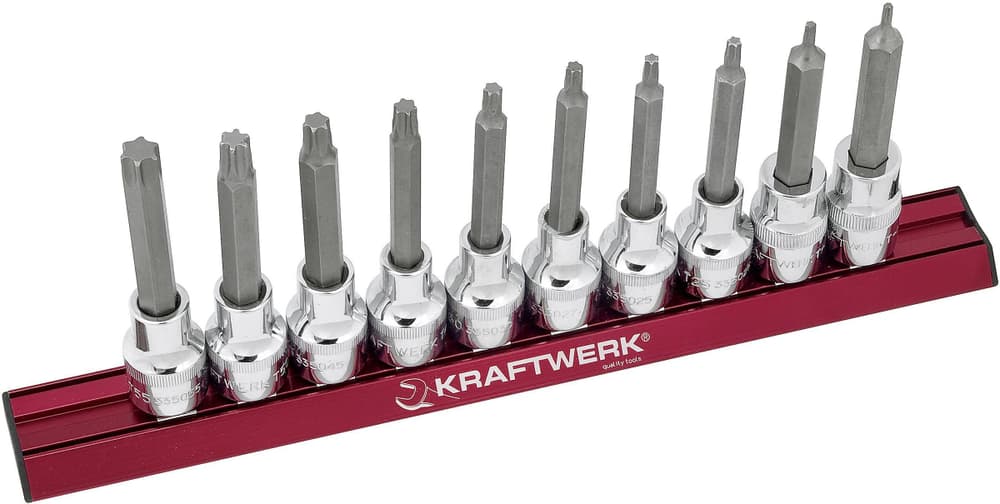 Set di bussole TX da 10 pezzi MAGALU 1/2" Serie chiavi a tubo KRAFTWERK 601684900000 N. figura 1
