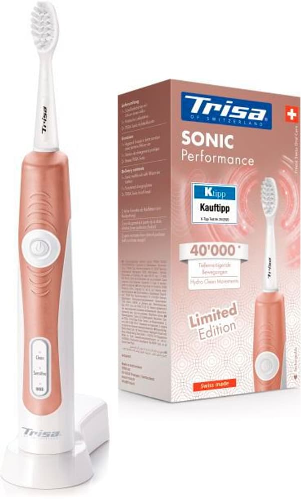 Sonic Performance rose Elektrische Zahnbürste Trisa Electronics 785302422046 Bild Nr. 1