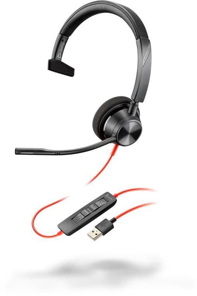 Blackwire 3310 USB-A Headset office Poly 785302400238 N. figura 1