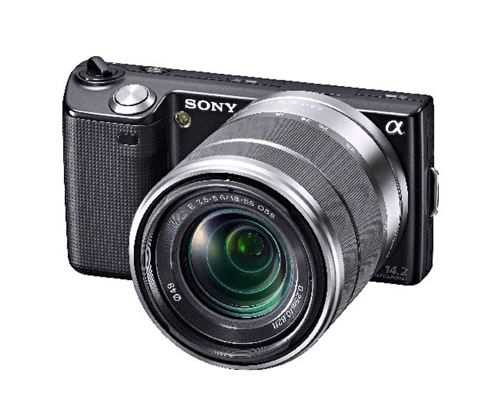 NEX5 KIT 18-55mm nero Apparecchio fotografico compatte Kit apparecchio fotografico mirrorless Sony 79334260000010 No. figura 1