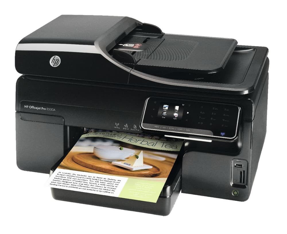 Officejet Pro 8500A eAiO Stampante/scanner/fotocopiatrice/fax HP 79725690000010 No. figura 1