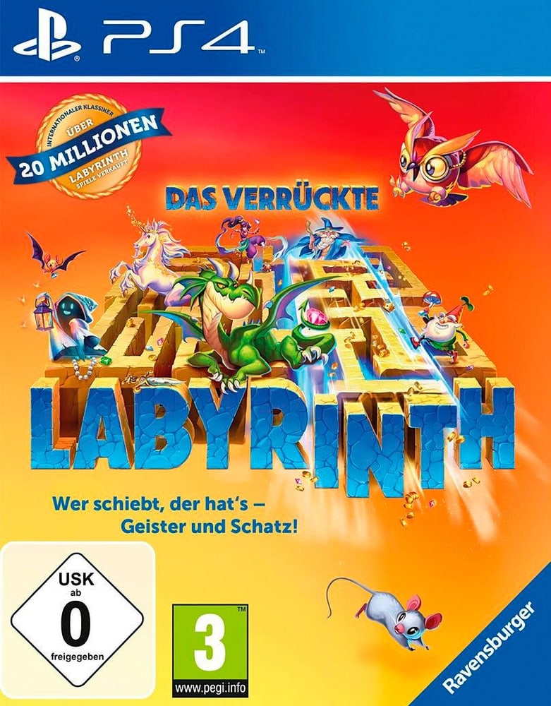 PS4 - Das verrückte Labyrinth Game (Box) 785302426479 Bild Nr. 1