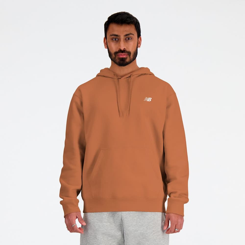 Sport Essentials Small Logo French Terry Hoodie Pull-over New Balance 474128300324 Taille S Couleur terre cuite Photo no. 1