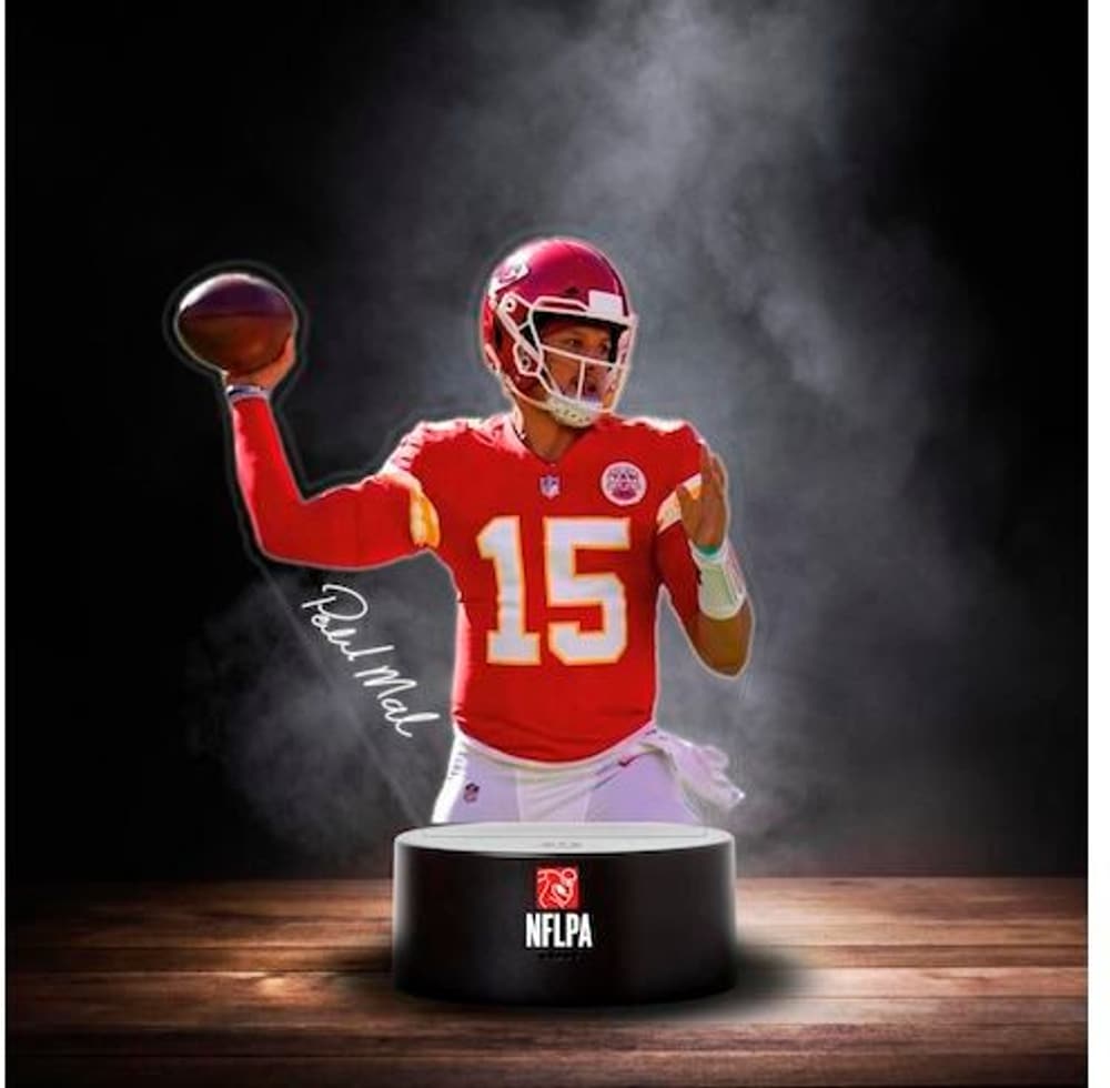 Kansas City Chiefs NFL LED-Licht Player "MAHOMES" Merch NFL 785302416327 N. figura 1