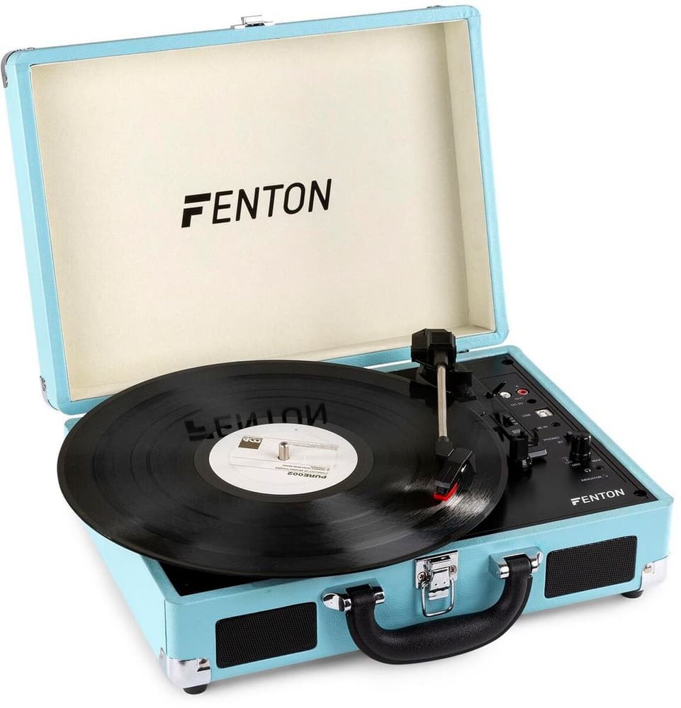 RP115 – Turquoise Tourne-disques Fenton 785300194139 Photo no. 1