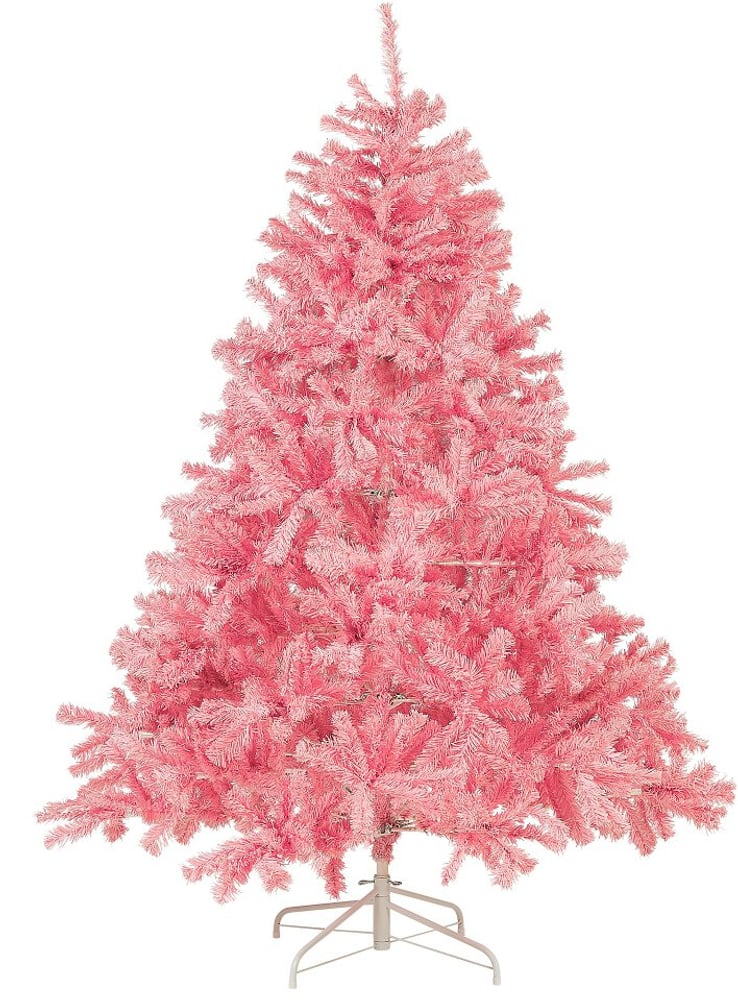 Künstlicher Weihnachtsbaum 180 cm rosa FARNHAM Kunstbaum Beliani 659197900000 Bild Nr. 1