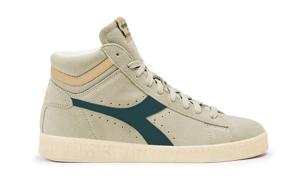 High Sued Waxed Scarpe per il tempo libero Diadora 477117040060 Taglie 40 Colore verde N. figura 1