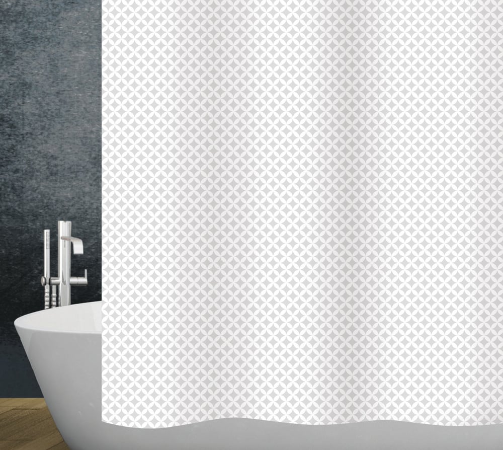 Tenda da doccia Andalus 120 x 200 cm Tenda da doccia diaqua 674088400000 Colore Bianco Dimensioni 120x200 cm N. figura 1