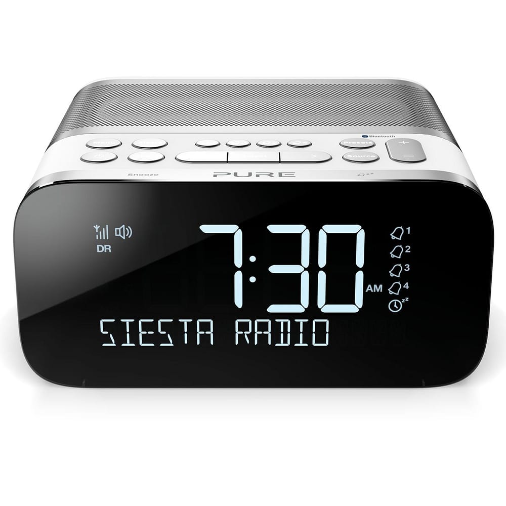 Siesta S6 - Bianco Radiosveglia Pure 77341260000017 No. figura 1