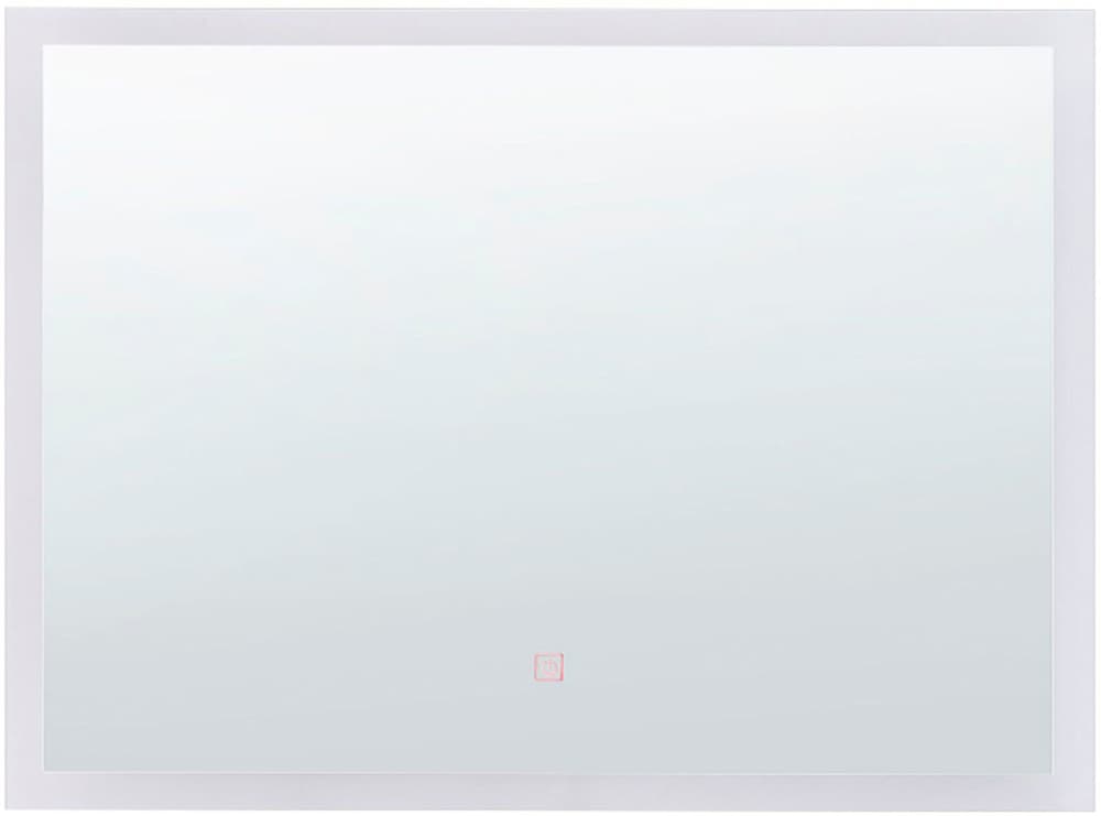 Badspiegel mit LED-Beleuchtung rechteckig 80 x 60 cm ADOUR Badspiegel Beliani 759188000000 Bild Nr. 1