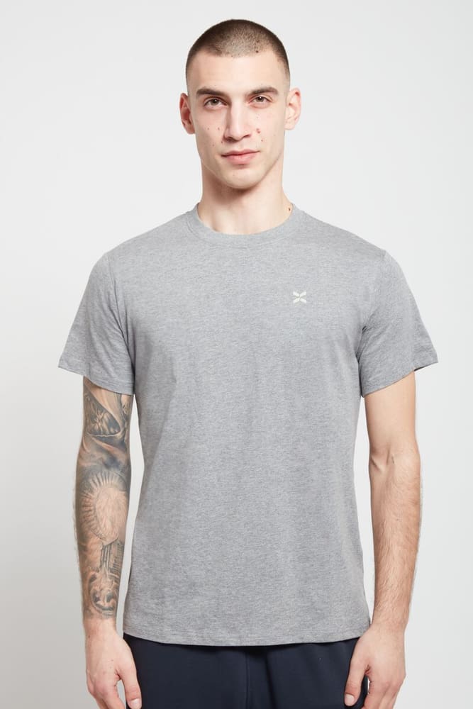 Shirt Liam T-shirt bodyXmind 462426400383 Taille S Couleur gris foncé Photo no. 1