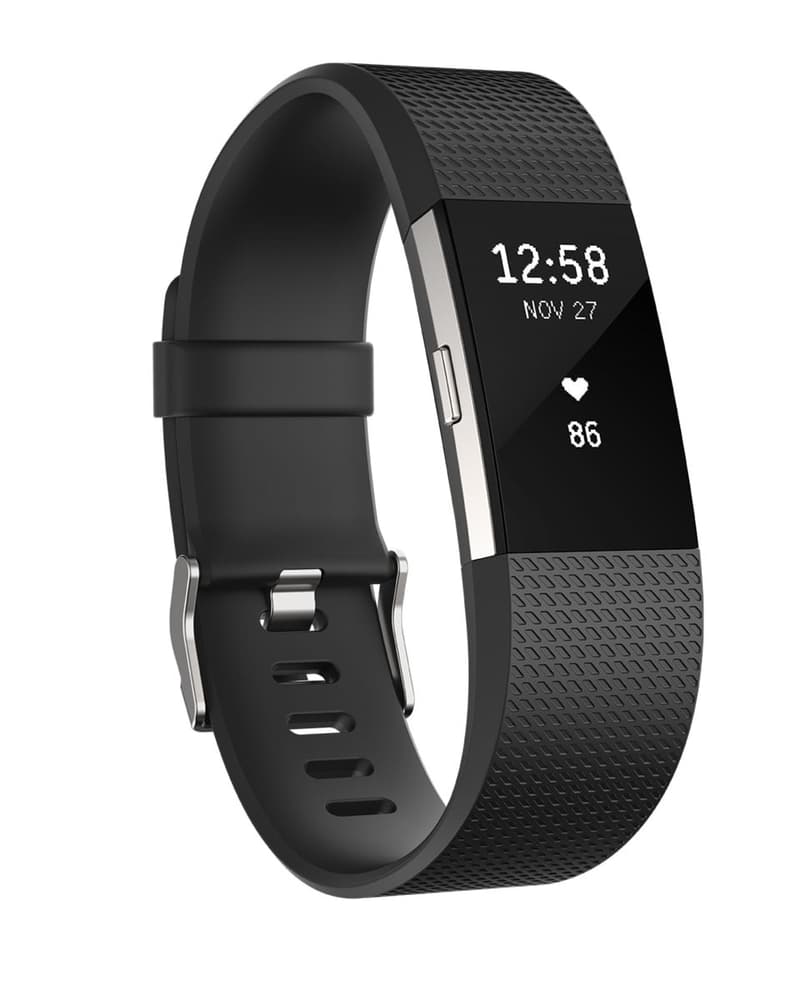 Charge 2 Noir Small Aktivity Tracker Fitbit 79814350000016 Photo n°. 1