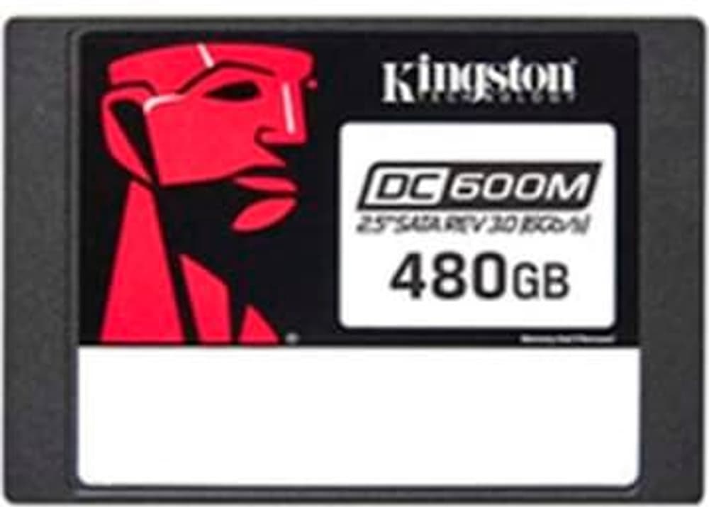 DC600M 2.5" SATA 480 GB Unità SSD interna Kingston 785302409597 N. figura 1