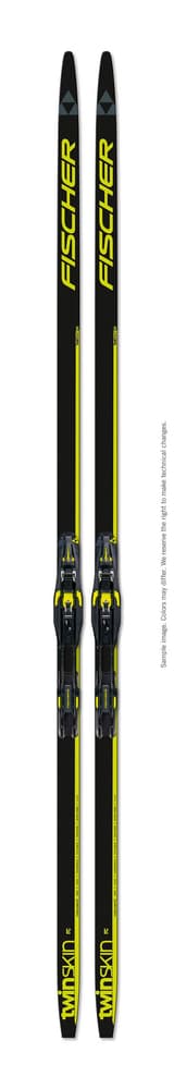 Twin Skin RC Medium inkl. Control Step-IN Skis de fond classiques avec fixations Fischer 494116918220 Couleur noir Longueur 182 Photo no. 1