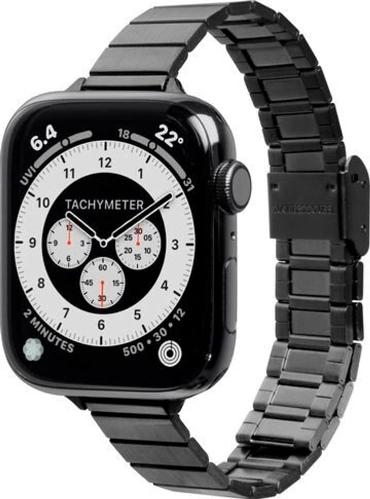 Links Petite Apple Watch 38 / 40 / 41 mm Black Uhrenarmband Laut 785302405595 Bild Nr. 1