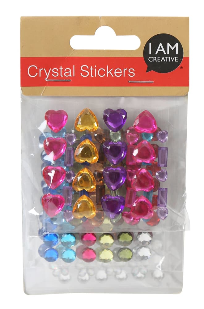 Crystal Sticker Set, assortiert, 337 Stk. Sticker Set 666571500000 Bild Nr. 1