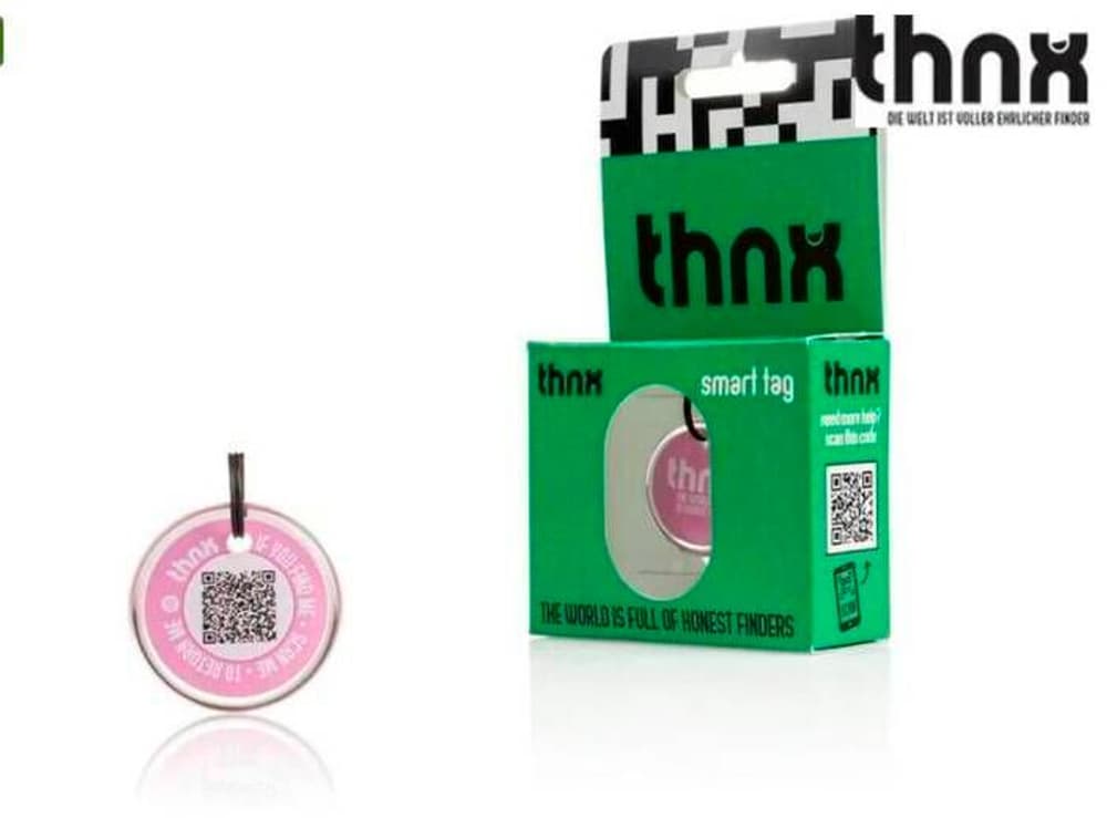 thnx tag S Pink Key Finder thnxtags 785302403483 N. figura 1