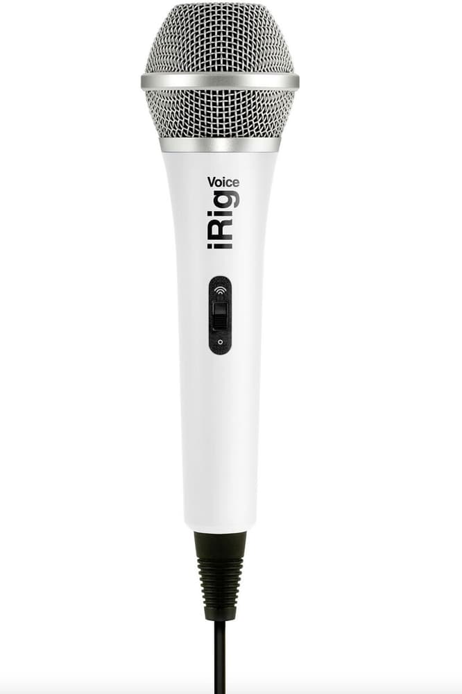 iRig Voice Mikrofon, Blanc Microphone de table IK Multimedia 785300176589 Photo no. 1