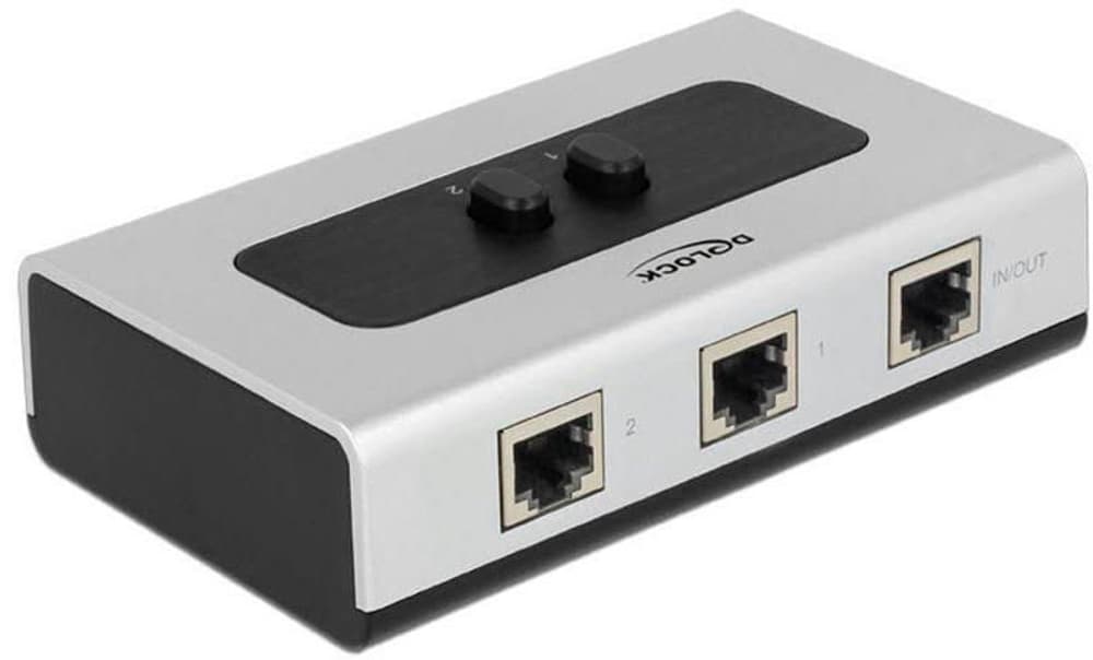Switchbox RJ-45, 2 Port GbE, manuell Video Switch DeLock 785302404636 Bild Nr. 1