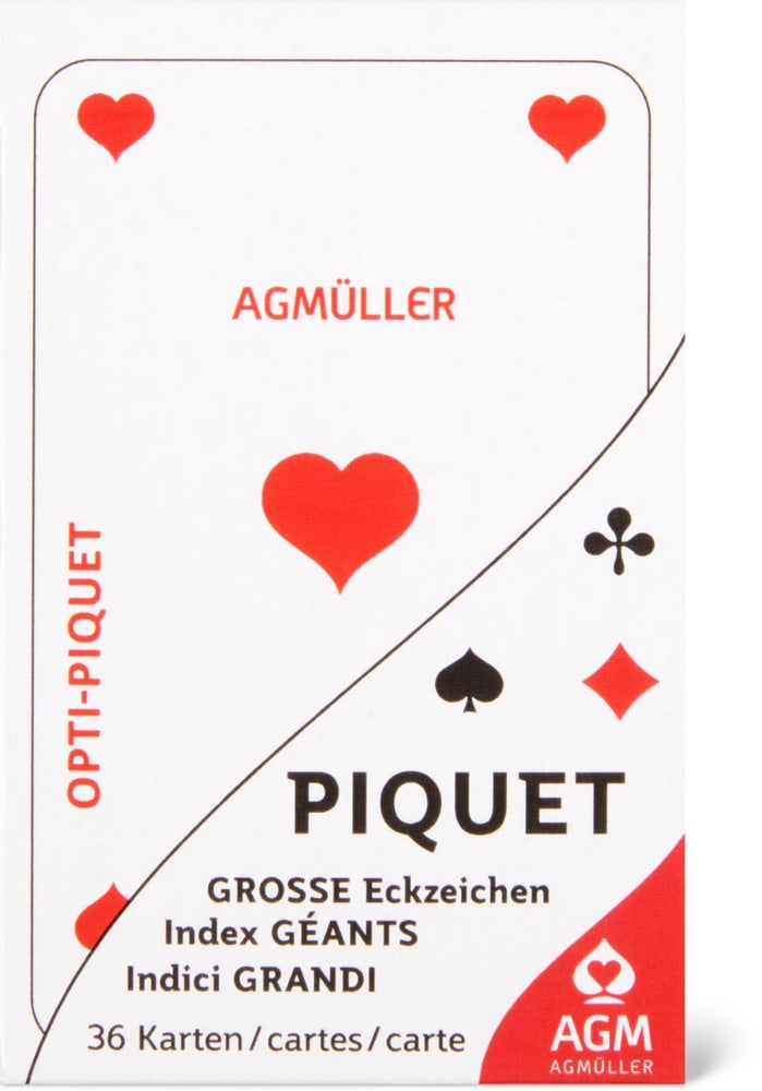 Opti Piquet Motiv Scherenschnitt Gesellschaftsspiel AGM 743406900000 Bild Nr. 1
