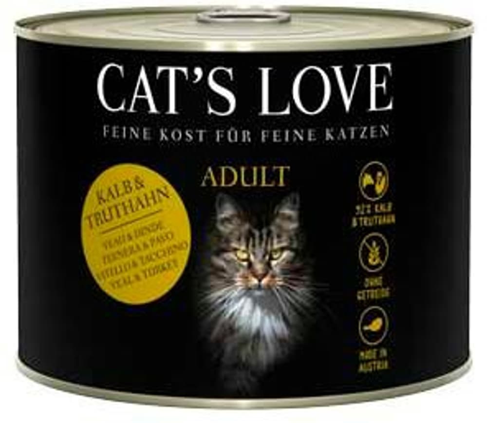Cats Love veau & dinde Aliments humides 658763200000 Photo no. 1