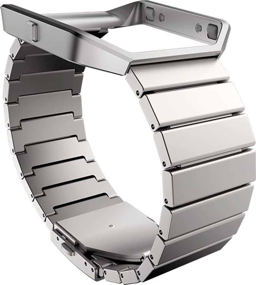 Blaze Metallband Silber Standard Smartwatch Armband Fitbit 798120400000 Bild Nr. 1