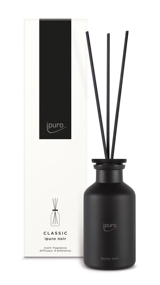 Classic noir Parfum d'ambiance Ipuro 658181000000 Couleur Noir Dimensions L: 7.9 cm x L: 7.9 cm x H: 29.6 cm Photo no. 1