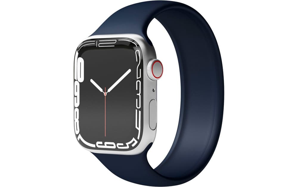 Solo Loop Apple Watch S 42/44/45/49 mm Navy Braccialetto per smartwatch Vonmählen 785302421509 N. figura 1