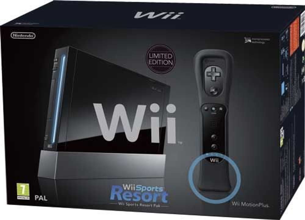 Wii black inkl. Sports Resort Nintendo 78540640000010 Bild Nr. 1