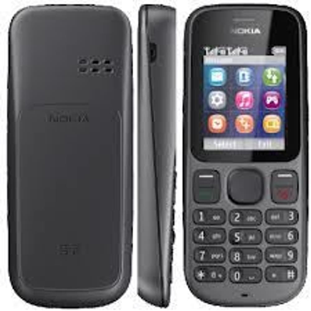 Nokia 101 Phantom Black téléphone portab Nokia 95110003036313 Photo n°. 1