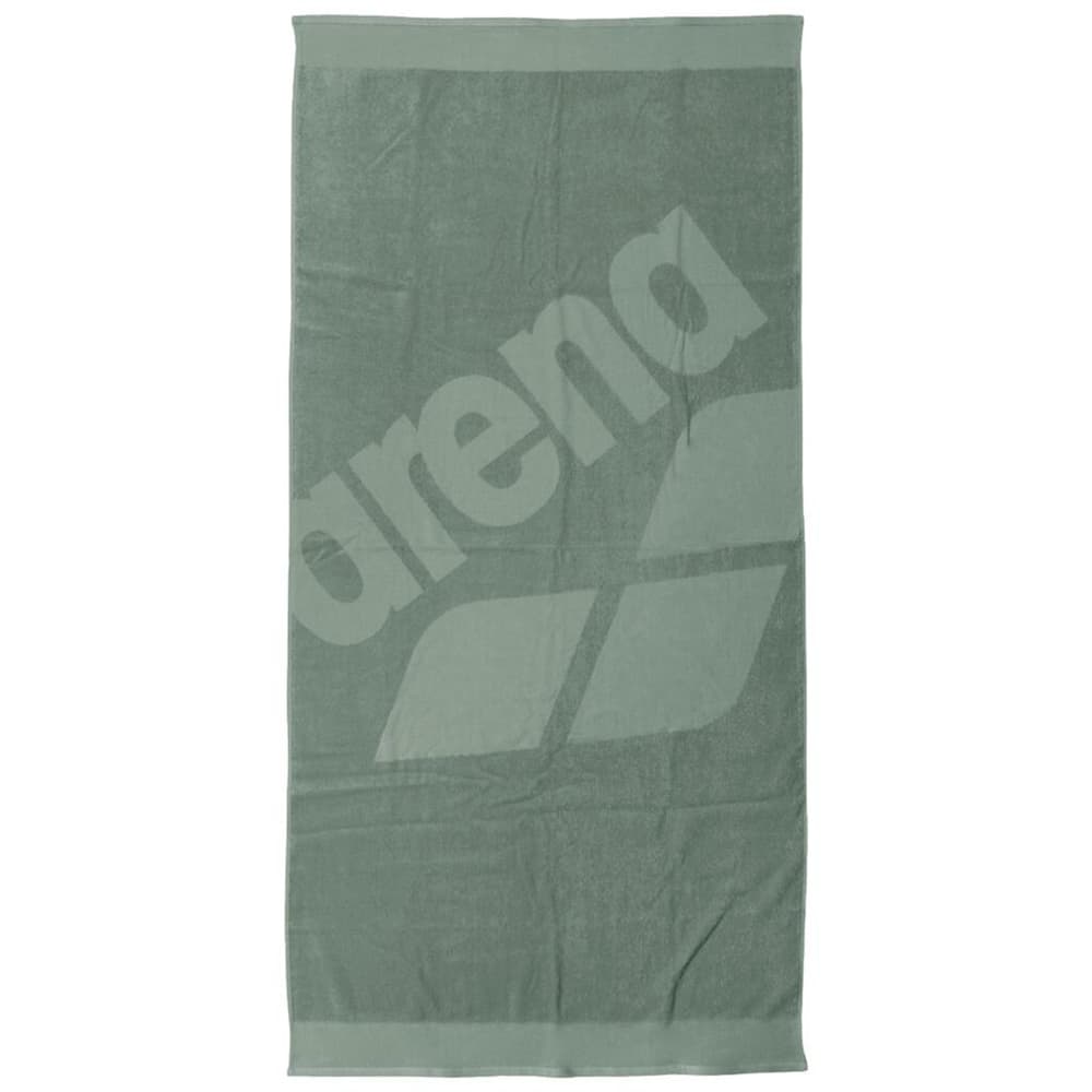 Beach Towel Logo Asciugamano da bagno Arena 468555600064 Taglie Misura unitaria Colore khaki N. figura 1