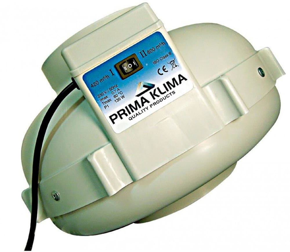 Ventilatore per tubi PK160 / 2 velocità Ventilatore a tubo Prima Klima 669700104270 N. figura 1