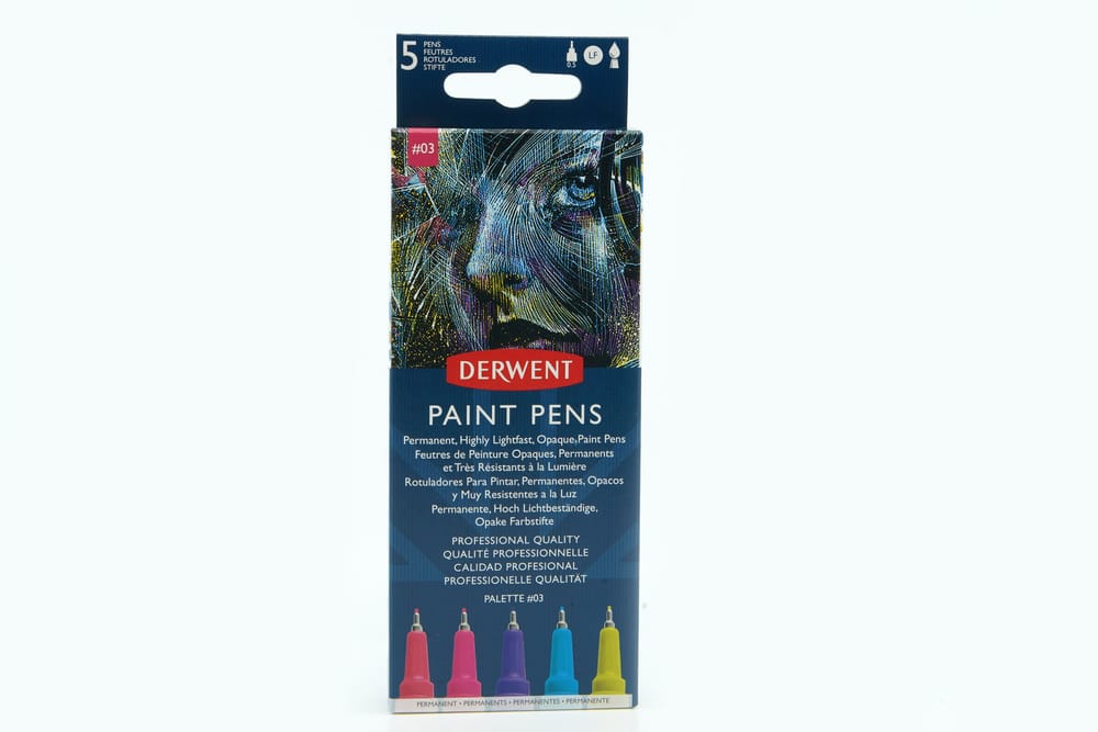 5 stylos Derwent Paint #3 Crayons de couleur Pebeo 667040300000 Photo no. 1