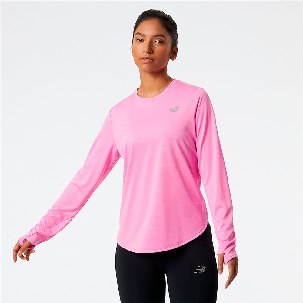 Accelerate Shirt New Balance 466699400529 Grösse L Farbe pink Bild-Nr. 1