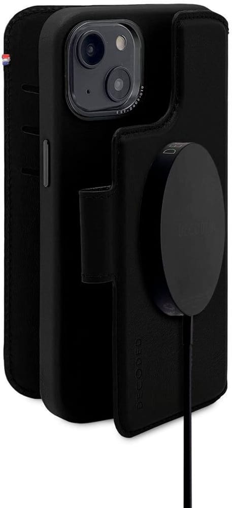 Detachable MagSafe Leather Wallet / iPhone 14 Plus - Black Smartphone Hülle Decoded 785302407564 Bild Nr. 1