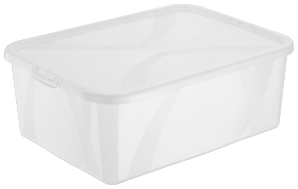 Arco Aufbewahrungsbox 10l mit Deckel, Kunststoff (PP) BPA-frei, transparent Aufbewahrungsbox Rotho 603629900000 Grösse L: 365.0 mm x B: 265.0 mm x H: 140.0 mm Farbe Transparent Bild Nr. 1