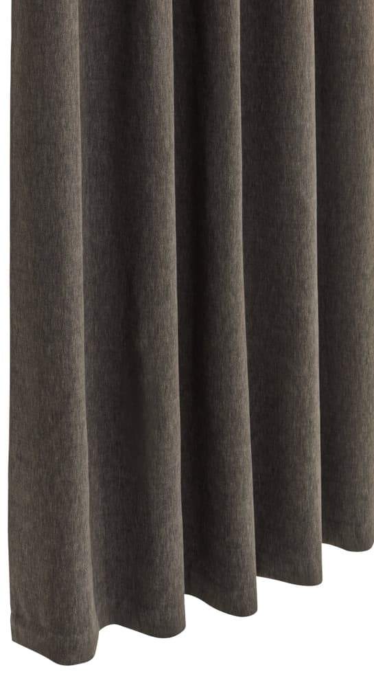 MIRO Rideau prêt à poser opaque 430296622084 Couleur Anthracite Dimensions L: 150.0 cm x H: 270.0 cm Photo no. 1