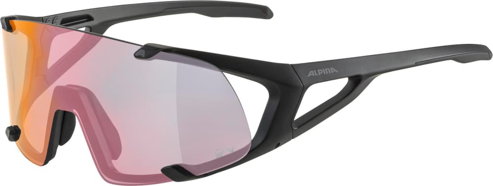 Hawkeye S QV Sportbrille Alpina 465094900020 Grösse Einheitsgrösse Farbe schwarz Bild-Nr. 1