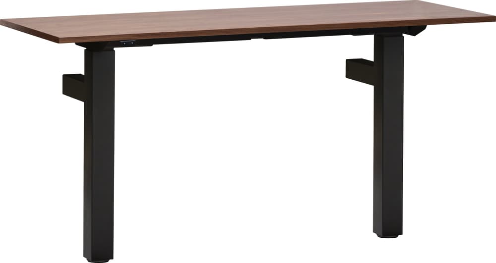 FLEXCUBE Tavolo da parete regolabile in altezza 401929000000 Dimensioni L: 140.0 cm x P: 50.0 cm x A: 67.5 cm Colore Noce N. figura 1