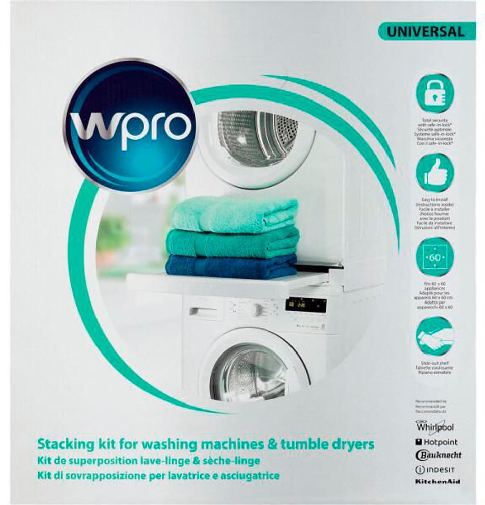 SKS101 Zubehör Waschmaschine Whirlpool 717237100000 Bild Nr. 1