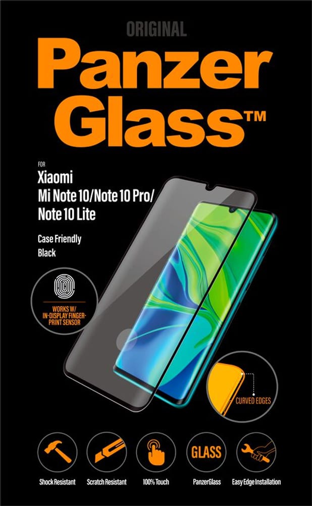 Case Friendly Xiaomi Mi Note 10 / 10 Pro Smartphone Schutzfolie Panzerglass 798695400000 Bild Nr. 1