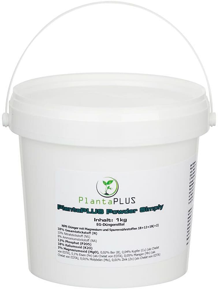 Polvere semplicemente 1 kg Fertilizzante solido PlantaPlus 669700104456 N. figura 1