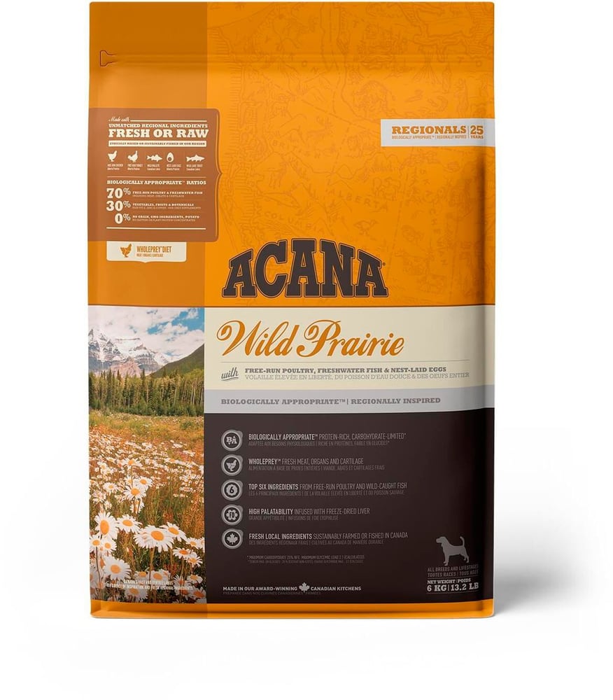 Regionals Wild Prairie Trockenfutter Acana 785300192067 Bild Nr. 1