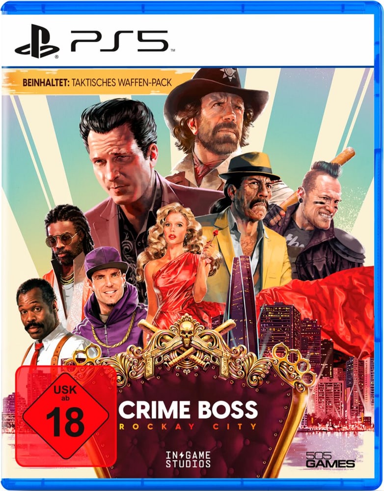 PS5 - Crime Boss: Rockay City Game (Box) 785300191714 N. figura 1