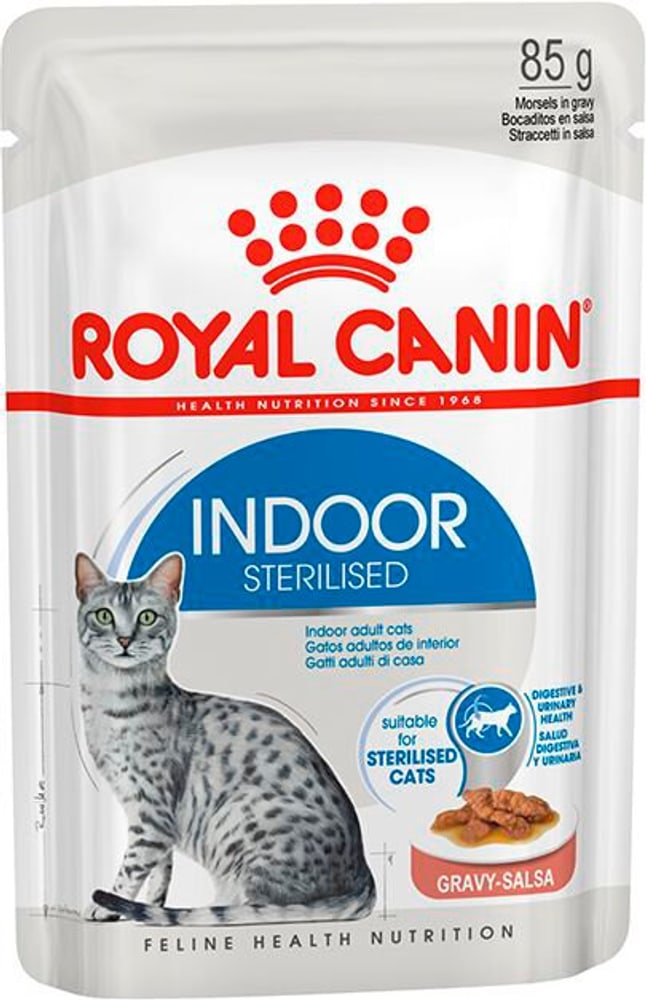 Indoor Gravy, 12x85 g Nassfutter Royal Canin 658699600000 Bild Nr. 1